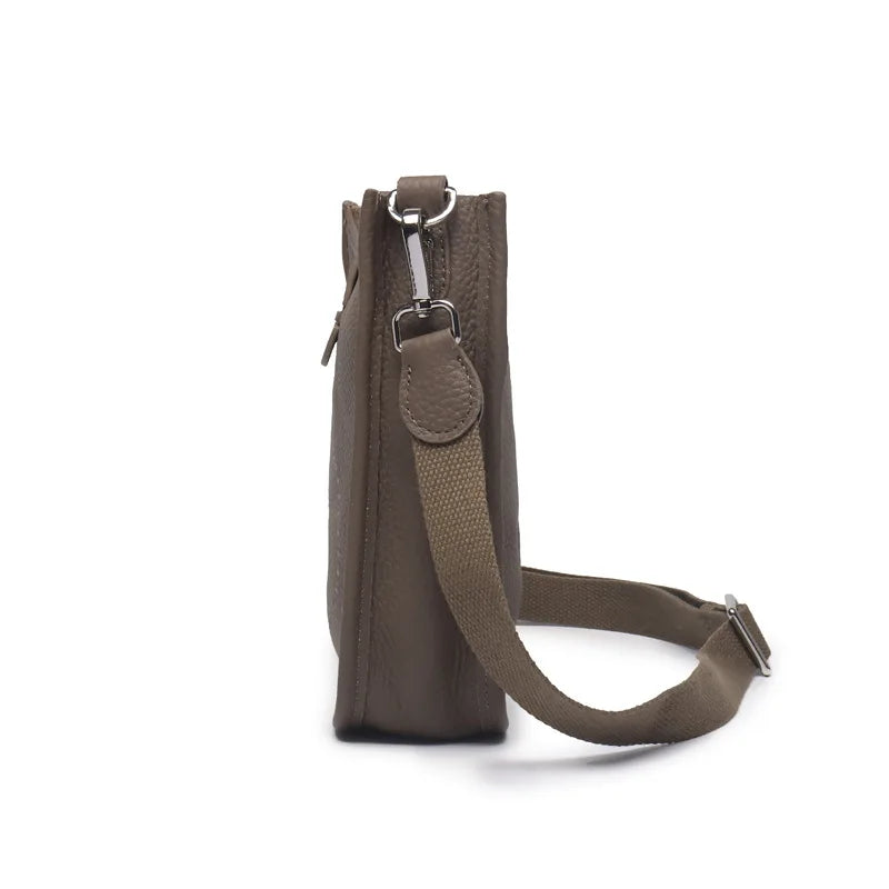 High Quality 100%Genuine Leather Shoulder Bags Luxury Designer Crossbody Bags For Women Large Capacity Bucket Ladies Hand Bags