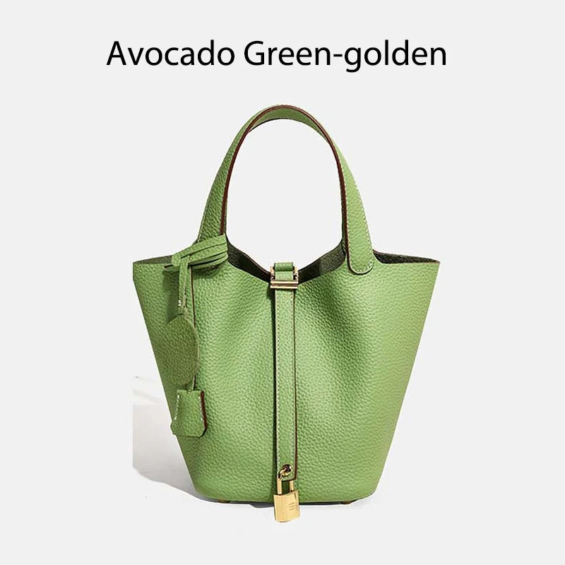 MENDY Luxury Soft Leather Bucket Bag Ladies Soft Leather Bucket Bag Designer Crossbody & Handbag for Women 2025 Small Hand bags