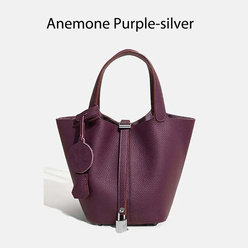 MENDY Luxury Soft Leather Bucket Bag Ladies Soft Leather Bucket Bag Designer Crossbody & Handbag for Women 2025 Small Hand bags