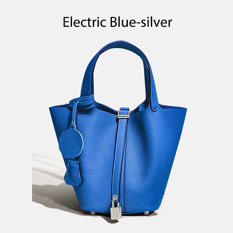 MENDY Luxury Soft Leather Bucket Bag Ladies Soft Leather Bucket Bag Designer Crossbody & Handbag for Women 2025 Small Hand bags