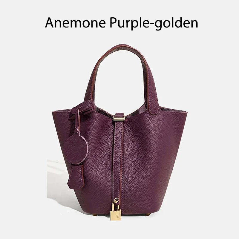 MENDY Luxury Soft Leather Bucket Bag Ladies Soft Leather Bucket Bag Designer Crossbody & Handbag for Women 2025 Small Hand bags