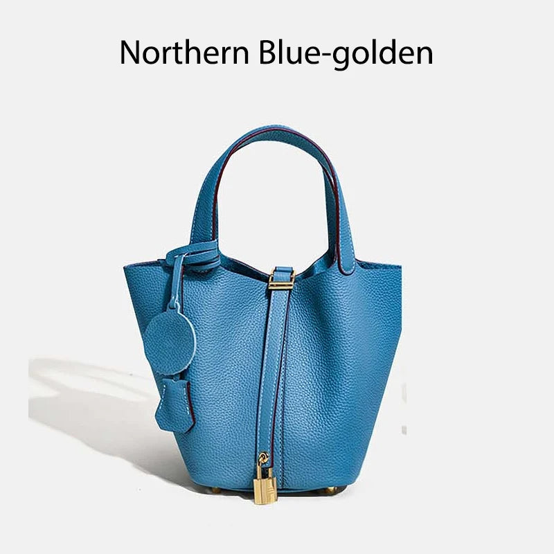 MENDY Luxury Soft Leather Bucket Bag Ladies Soft Leather Bucket Bag Designer Crossbody & Handbag for Women 2025 Small Hand bags