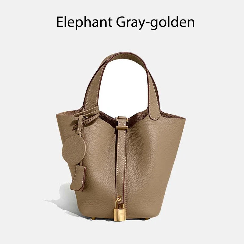 MENDY Luxury Soft Leather Bucket Bag Ladies Soft Leather Bucket Bag Designer Crossbody & Handbag for Women 2025 Small Hand bags