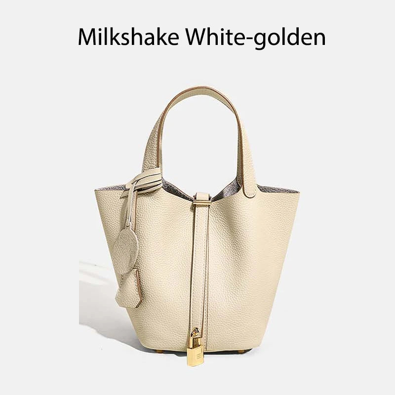 MENDY Luxury Soft Leather Bucket Bag Ladies Soft Leather Bucket Bag Designer Crossbody & Handbag for Women 2025 Small Hand bags
