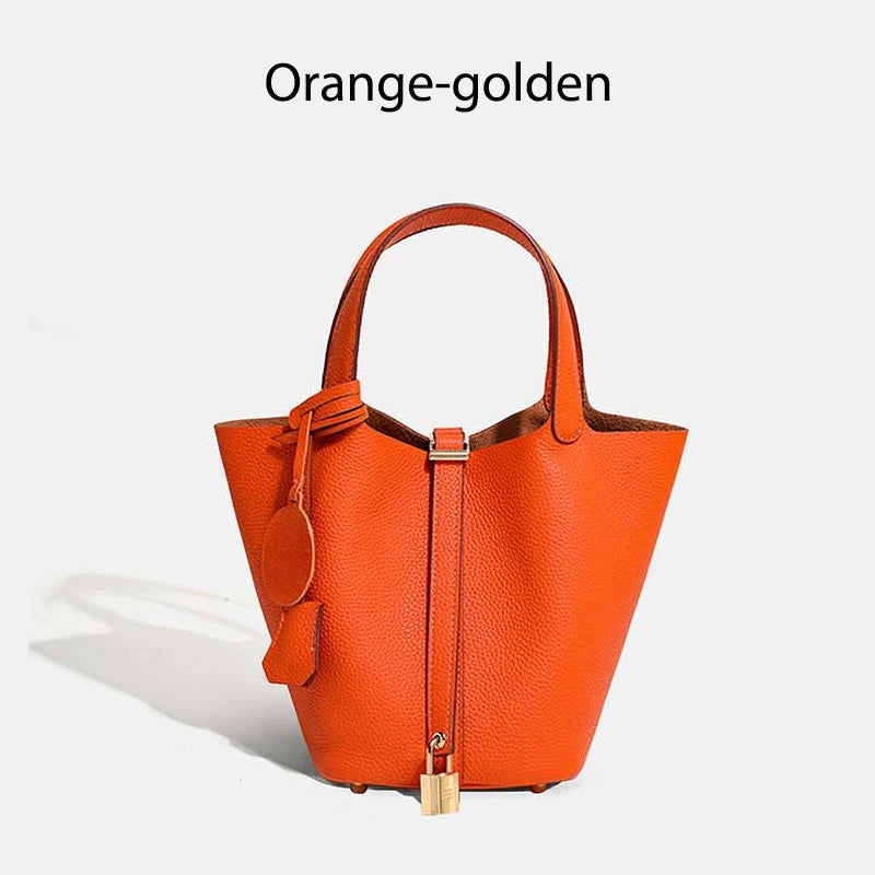 MENDY Luxury Soft Leather Bucket Bag Ladies Soft Leather Bucket Bag Designer Crossbody & Handbag for Women 2025 Small Hand bags