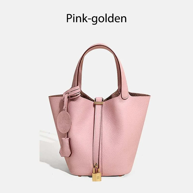 MENDY Luxury Soft Leather Bucket Bag Ladies Soft Leather Bucket Bag Designer Crossbody & Handbag for Women 2025 Small Hand bags