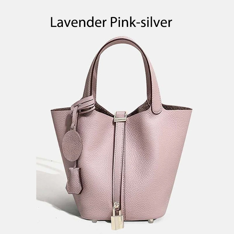 MENDY Luxury Soft Leather Bucket Bag Ladies Soft Leather Bucket Bag Designer Crossbody & Handbag for Women 2025 Small Hand bags