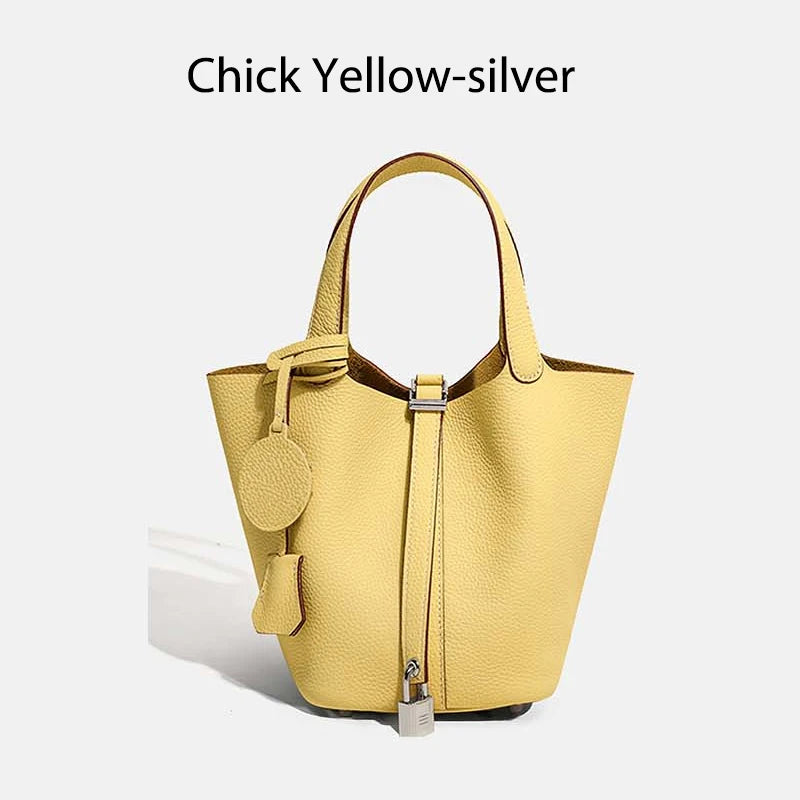 MENDY Luxury Soft Leather Bucket Bag Ladies Soft Leather Bucket Bag Designer Crossbody & Handbag for Women 2025 Small Hand bags